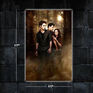 Twilight New Moon movie poster - 11x17 wall art print merch Edward Bella Jacob